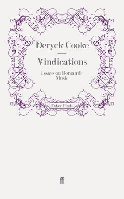 Deryck Cooke - Vindications, Häftad