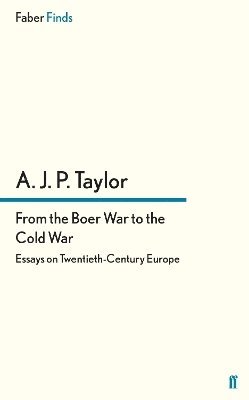 From the Boer War to the Cold War 1