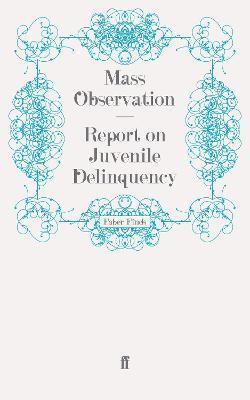bokomslag Report on Juvenile Delinquency