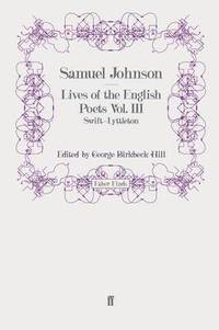 bokomslag Lives of the English Poets Vol. III