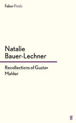 bokomslag Recollections of Gustav Mahler