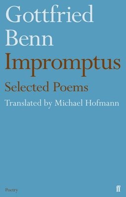 bokomslag Gottfried Benn - Impromptus