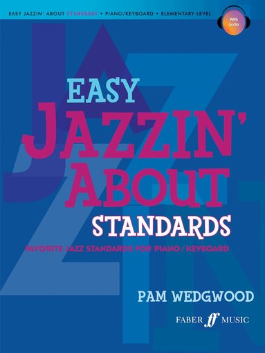 Easy Jazzin' About Standards Piano, Häftad