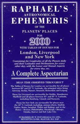 Raphael's Astronomical Ephemeris