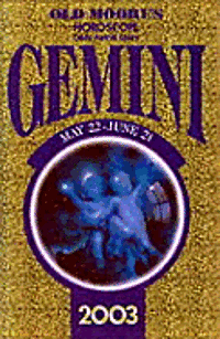bokomslag Old Moore's Horoscope: Gemini 2002