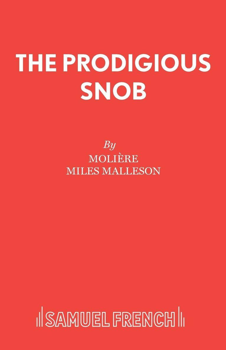 Moliere - Prodigious Snob, Häftad