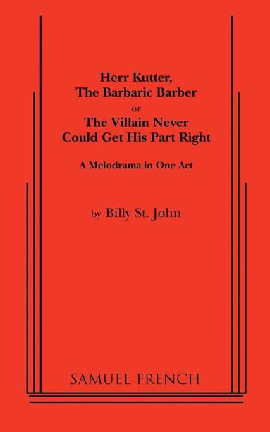 bokomslag Herr Kutter, The Barbaric Barber