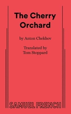 bokomslag Cherry Orchard Stoppard