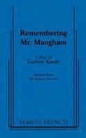 bokomslag Remembering Mr. Maugham