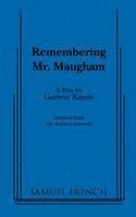 bokomslag Remembering Mr. Maugham