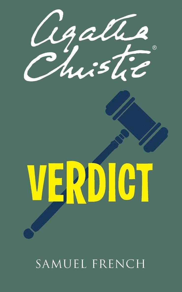 Agatha Christie - Verdict, Häftad