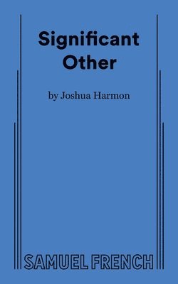 Joshua, Harmon, Harmon, Joshua Harmon - Significant Other, Häftad