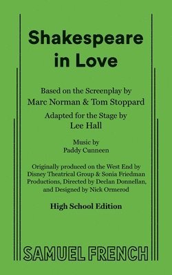 Shakespeare in Love (High School Edition) 1