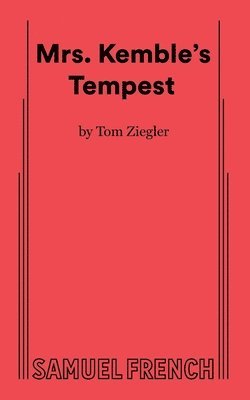 bokomslag Mrs. Kemble's Tempest