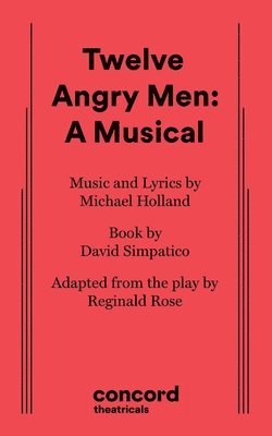 bokomslag Twelve Angry Men: A Musical