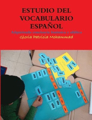 Estudio Del Vocabulario Espa Ol 1