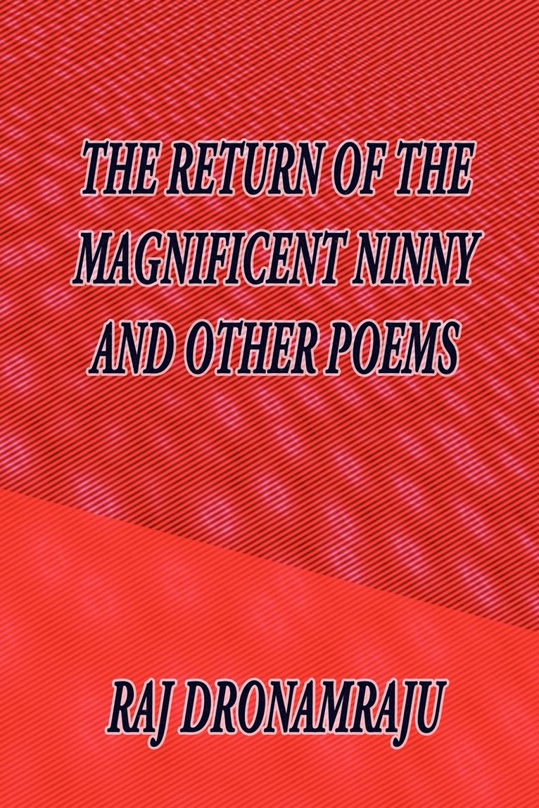 Raj Dronamraju - Return Of The Magnificent Ninny And Other Poems, Häftad