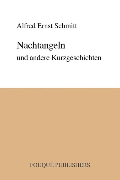 bokomslag Nachtangeln Und Andere Kurzgeschichten