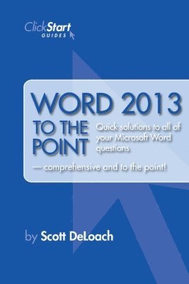 Word 2013 to the Point 1