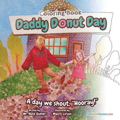 bokomslag Daddy Donut Day Children's Coloring Book