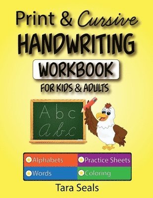 Print & Cursive Handwriting Workbook for Kids & Adults 1