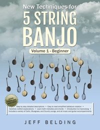 bokomslag New Techniques for 5 String Banjo