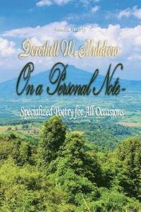 bokomslag On A Personal Note: Specialized Poems for all Occasions