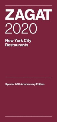 bokomslag Zagat 2020 New York City Restaurants