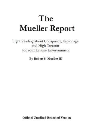 bokomslag Mueller Report
