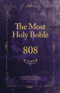 bokomslag The Most Holy Boble