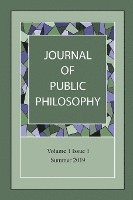 bokomslag Journal of Public Philosophy