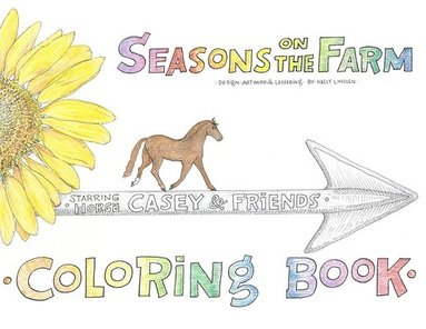 bokomslag Seasons on the Farm Coloring Book Starring Casey and Friends