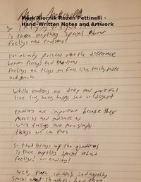 bokomslag Mark Xiornik Rozen Pettinelli - Hand-Written Notes and Artwork