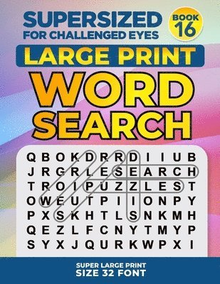 SUPERSIZED FOR CHALLENGED EYES, Book 16 1