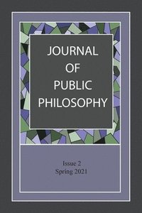 bokomslag Journal of Public Philosophy