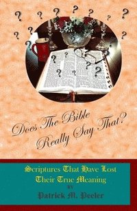 bokomslag Does The Bible Really Say That?