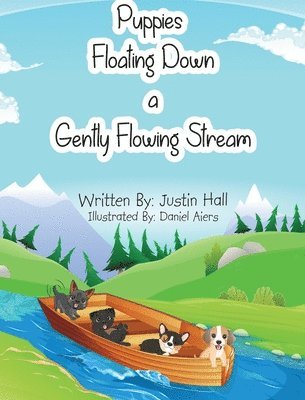 Puppies Floating Down a Gently Flowing Stream 1