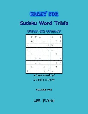 bokomslag Crazy For Sudoku Word Trivia