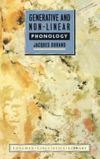 bokomslag Generative and Non-Linear Phonology