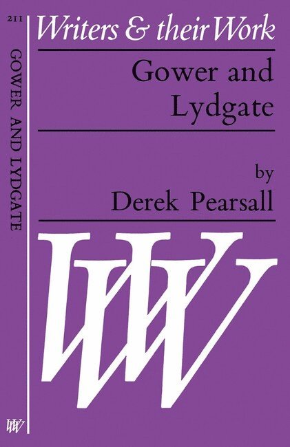 Derek Pearsall - Gower and Lydgate, Häftad
