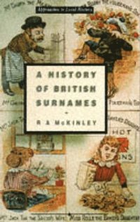 bokomslag A History of British Surnames
