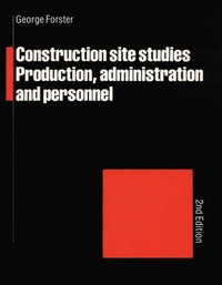 bokomslag Construction Site Studies