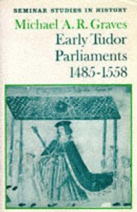 bokomslag Early Tudor Parliaments 1485-1558