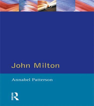 Annabel M. Patterson - John Milton, Häftad