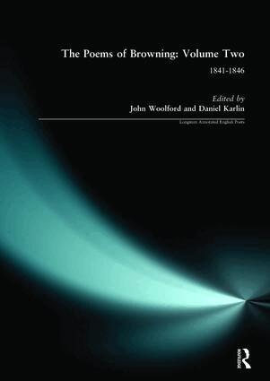 John Woolford, Daniel Karlin - Poems of Browning: Volume Two, Inbunden