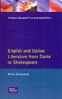 bokomslag English and Italian Literature From Dante to Shakespeare