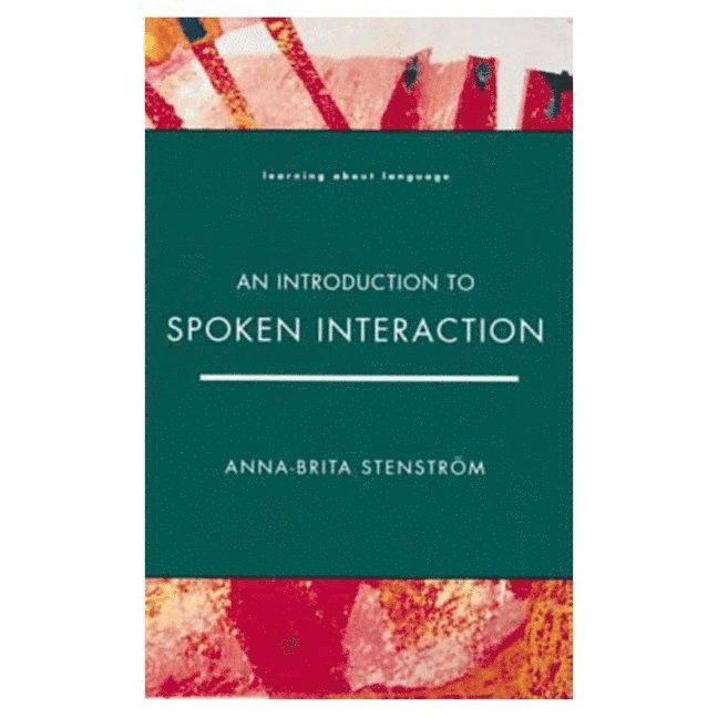 An Introduction to Spoken Interaction 1