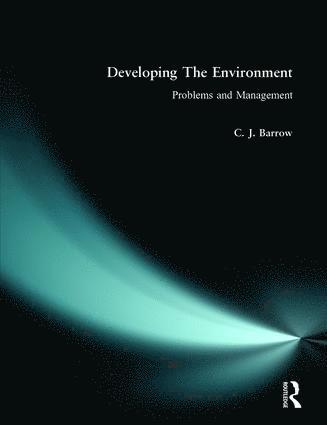 C Barrow - Developing The Environment, Häftad