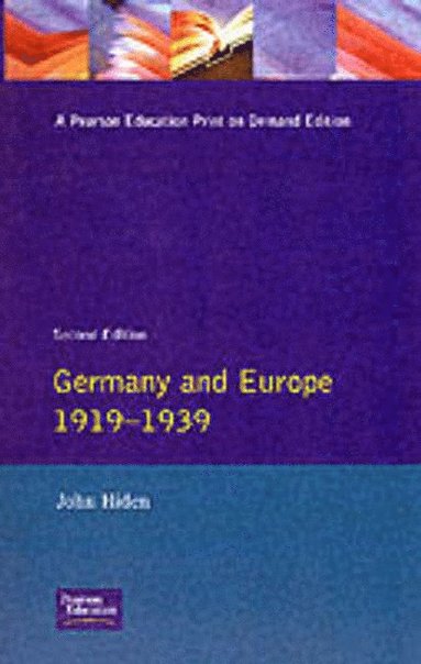 bokomslag Germany and Europe 1919-1939