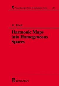bokomslag Harmonic Maps Into Homogeneous Spaces